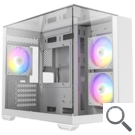 CAJA MINITORRE MICROATX CX600M TRIO RGB BLANCO ANTEC