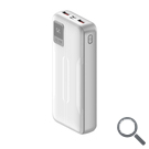 POWER BANK 20000mAh 22.5W BLANCO LEOTEC