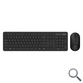 TECLADO + RATON WIRELESS CW100 NEGRO ASUS