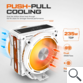 VENTILADOR UNIVERSAL EXPLORE E400 PLUS A-RGB BLANCO DARKFLASH