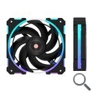 VENTILADOR AUXILIAR A-RGB 120MM V12 NEGRO COOLBOX