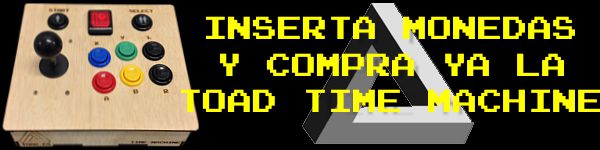 Retroconsola TOAD Time Machine